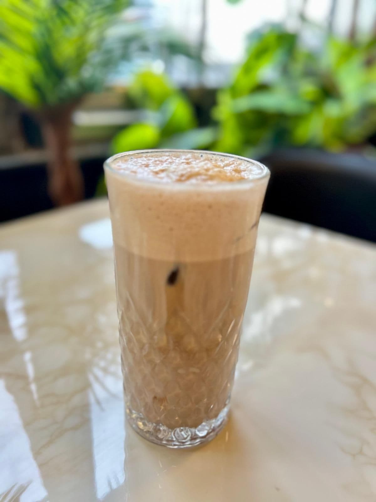 Iced Toffee Nut Latte